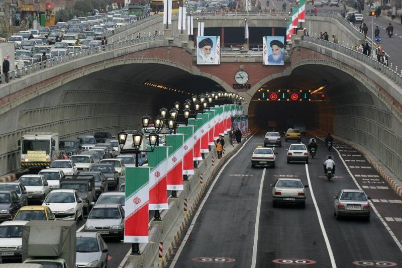این تونل تهران امشب مسدود است