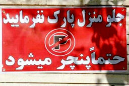 نوشتن پارک مساوی پنچری، جرم است