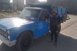 فداکاری بزرگ راننده نیسان برای نجات 6 کارگر از میان آتش