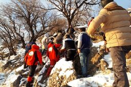 کشف جسد کوهنورد پس از ۳ روز  یخ‌زدگی