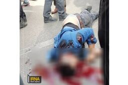 فیلم درگیری مسلحانه در چهار راه زند شیراز