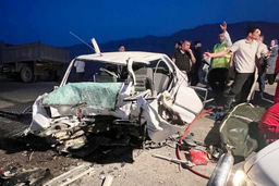 ۷ کشته در تصادف پراید با تانکر حمل سوخت در سیستان و بلوچستان