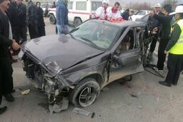 ۳ کشته در تصادف پژو با کوییک