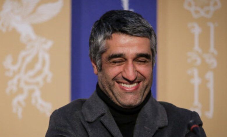 حضور پژمان جمشیدی با چادر گلدار در جشنواره فجر!+ عکس
