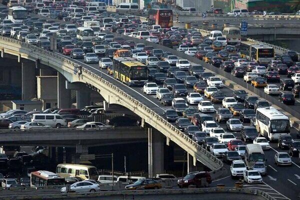 آخرین وضعیت ترافیک و تردد در برخی بزرگراه‌های تهران