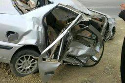 مرگ چهار نفر در تصادف سمند با کامیون