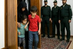 جزئیات ماجرای پیدا شدن زن مفقود شده و فرزندانش در کمد