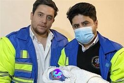 تولد نوزاد عجول در منزل با اقدام سریع اورژانس